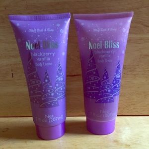 Lotion and body scrub